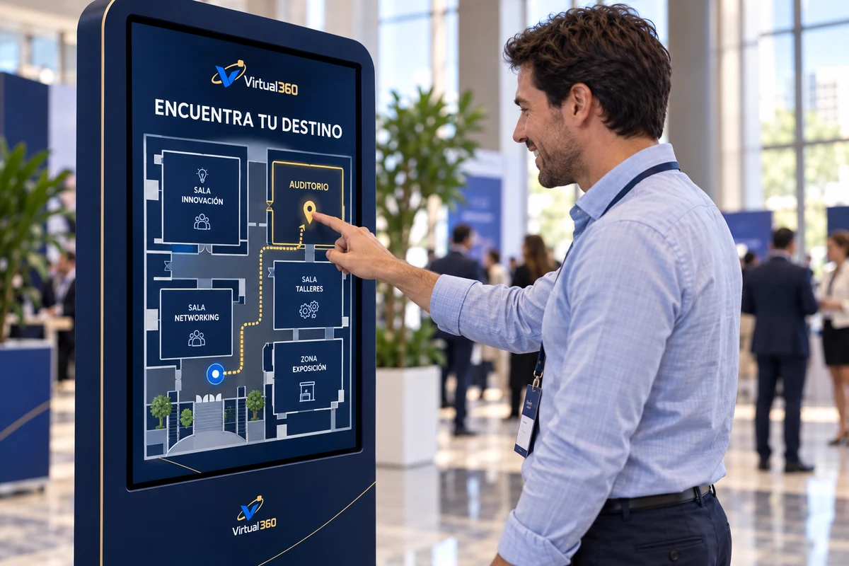 Mapas interactivos. Escena conceptual.